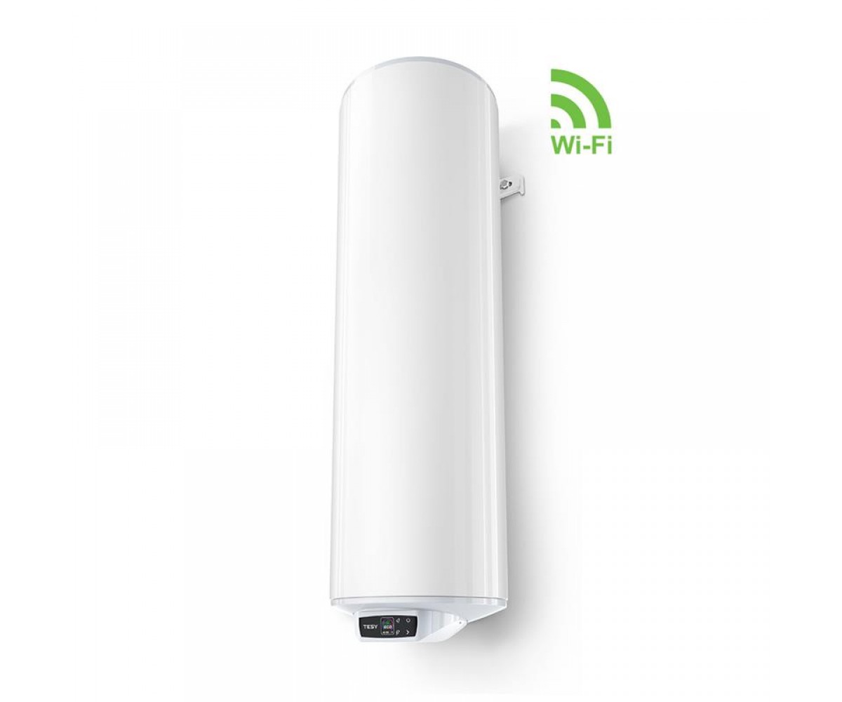 Водонагрівач електр. TESY Bilight Cloud GCV 803530 B15 EW, 80л, 3 кВт, круглий слім, ел. керування, Wi-Fi, Болгарія, B TESY  306408 306408
