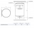 Сенсорный бойлер 50 л  MODECO CLOUD GCV504716DC21ECW:Чертеж 