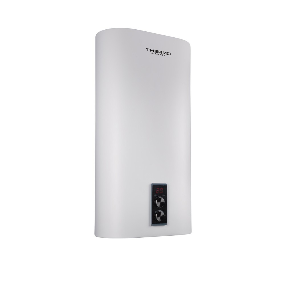 Водонагреватель электрический Thermo Alliance 30 л плоский вертикальный, мокрый тэн 2 квт (0,8+1,2) DT30V20G(PD)/2  DT30V20GPD2: