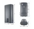 Водонагреватель электрический Thermo Alliance 50 л, Grey, плоский вертикальный, сухой тэн 2 квт (0,8+1,2) DT50V20GPDD2G  DT50V20