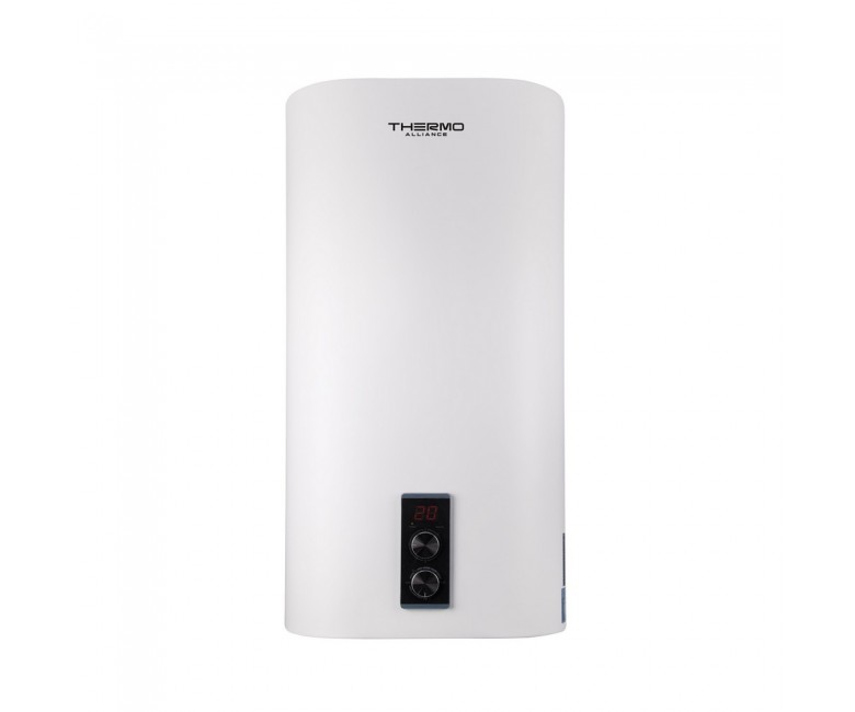Водонагреватель электрический Thermo Alliance 80 л плоский вертикальный, сухой тэн 2 квт (0,8+1,2) DT80V20G(PD)-D/2 THERMO ALLIANCE  DT80V20GPDD2 DT80V20GPDD2