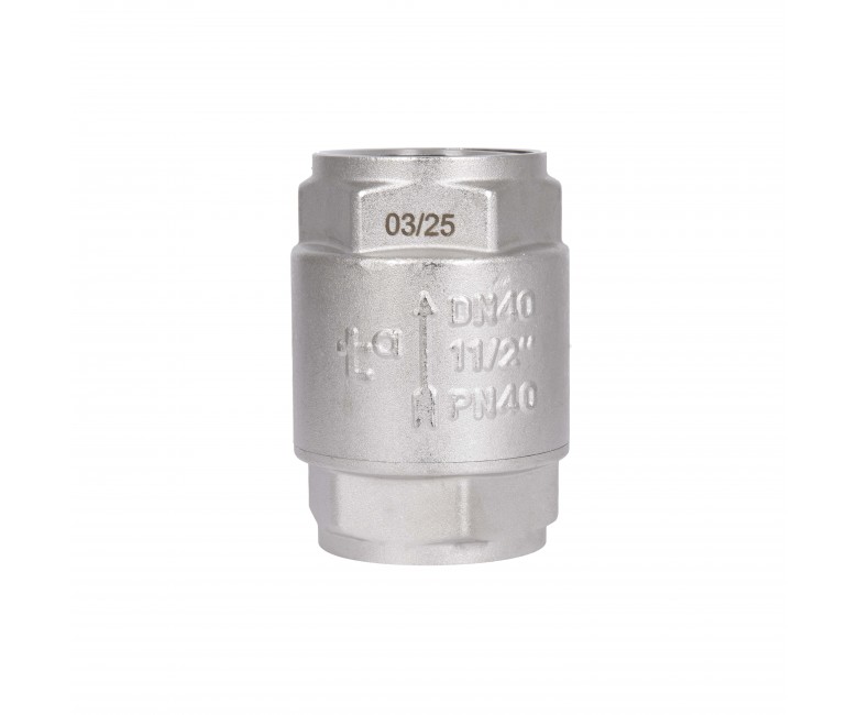Зворотний клапан із латунним штоком Thermo Alliance Forte 1 1/2ВВ нікель TAF240W40 THERMO ALLIANCE  TAF240W40 TAF240W40