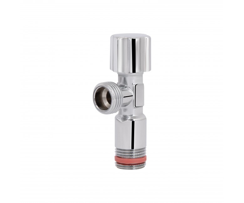 Кран кутовий Thermo Alliance Forte 1/2ЗЗ, хром TAF341W1515 THERMO ALLIANCE  TAF341W1515 TAF341W1515