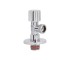 Кран угловой Thermo Alliance Forte вентельный 1/2"нн, хром TAF341W1515  TAF341W1515:Фото 3
