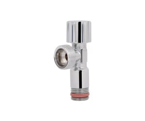 Кран угловой Thermo Alliance Forte вентельный 1/2н×3/4н, хром TAF341W1520 THERMO ALLIANCE  TAF341W1520