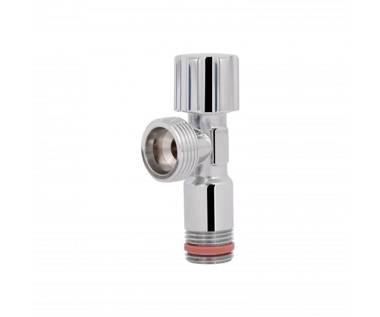 Кран кутовий Thermo Alliance Forte 1/2З×3/4З, хром TAF341W1520 THERMO ALLIANCE  TAF341W1520 TAF341W1520