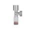 Кран угловой Thermo Alliance Forte вентельный 1/2"н×3/4"н, хром TAF341W1520  TAF341W1520:Фото 5