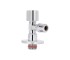 Кран угловой Thermo Alliance Forte вентельный 1/2"нх3/8"н с переходником M10, хром TAF341W159  TAF341W159:Фото 3