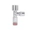 Кран угловой Thermo Alliance Forte вентельный 1/2"нх3/8"н с переходником M10, хром TAF341W159  TAF341W159:Фото 5