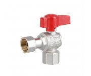 Кран шаровой 1/2вв угловой, PN40, с накидной гайкой Standart TAS223W15 Thermo Alliance THERMO ALLIANCE  TAS223W15