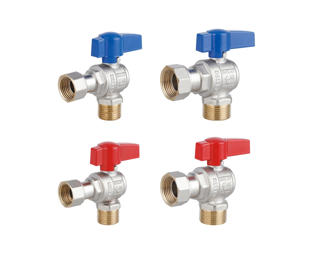 Комплект кутовий кранів Thermo Alliance Standart 1/2ВН -3/4ВН з накидною гайкою для підключення котла TAS225RBW1520 THERMO ALLIANCE  TAS225RBW1520 TAS225RBW1520
