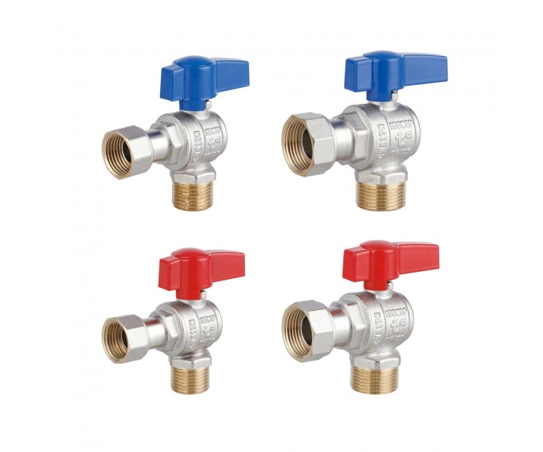 Комплект кутовий кранів Thermo Alliance Standart 1/2ВН -3/4ВН з накидною гайкою для підключення котла TAS225RBW1520 THERMO ALLIANCE  TAS225RBW1520 TAS225RBW1520