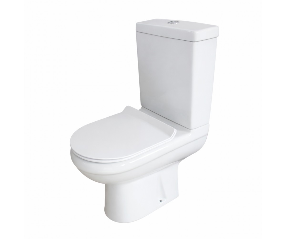 TB-311 компакт не пристінний, бачок з нижнім підведенням, сидіння тверде slow-closing  TB-311:Фото 1