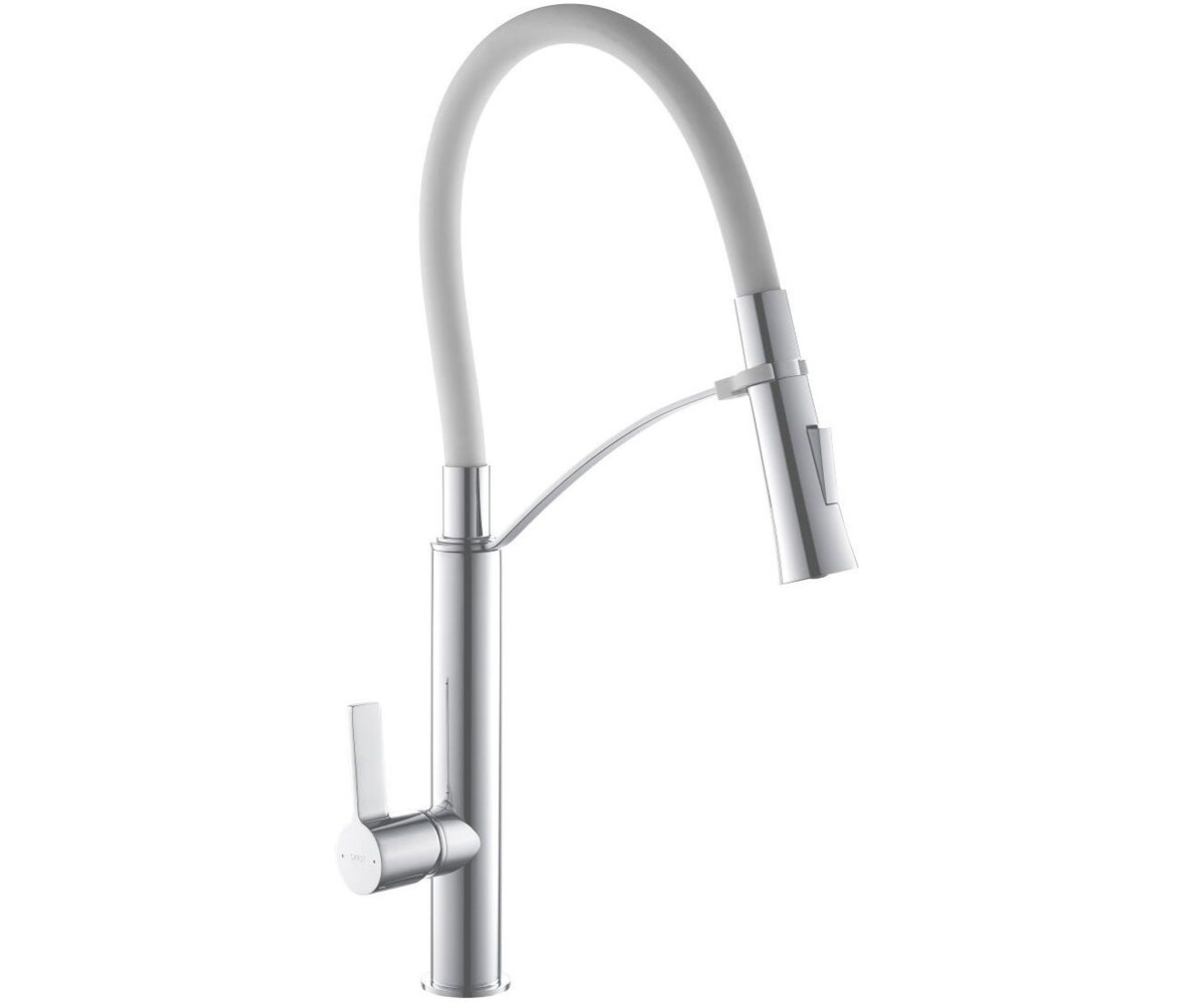 Змішувач з гнучким виливом TOPAZ  8817-H23-W-S 8817-H23-W-S