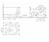 Безободковый унитаз  RP CW542EY:Чертеж 