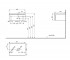 Тумба под умывальник  NATURAL CURVE FU10385U:Чертеж 