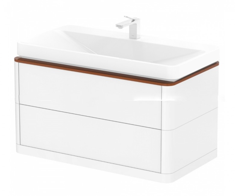 Тумба під раковину TOTO SQUARE GEOMETRY FU10742L-VT FU10742L-VT