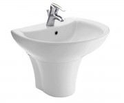 Напівкругла раковина TOTO LE BLANC KREPEJ LT942CK