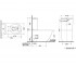 Бачок для унитаза  NC SW760B:Чертеж 