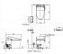 Сиденье с функцией биде  NEOREST AH WASHLET TCF-B R-9786JG-NW1:Чертеж 
