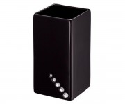 Стакан со стразами TRENTO TESORO NERO 31019
