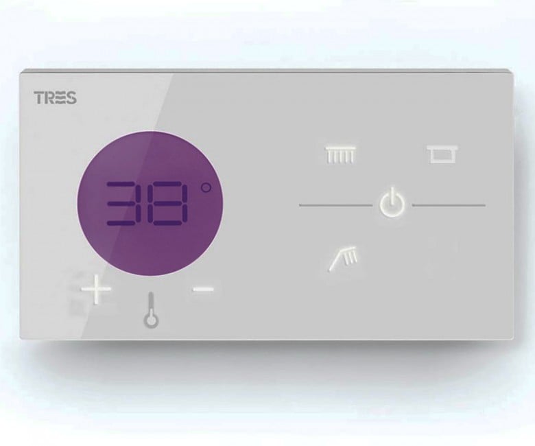 Електронний термостат на 3 каналу TRES SHOWER TECHNOLOGY 09286399 09286399
