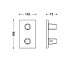 Центральный термостат, крышка  THERM-BOX 21125001BM:Чертеж 
