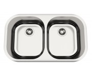 Мийка з двома однаковими чашами UKINOX  D 345.50.50 8