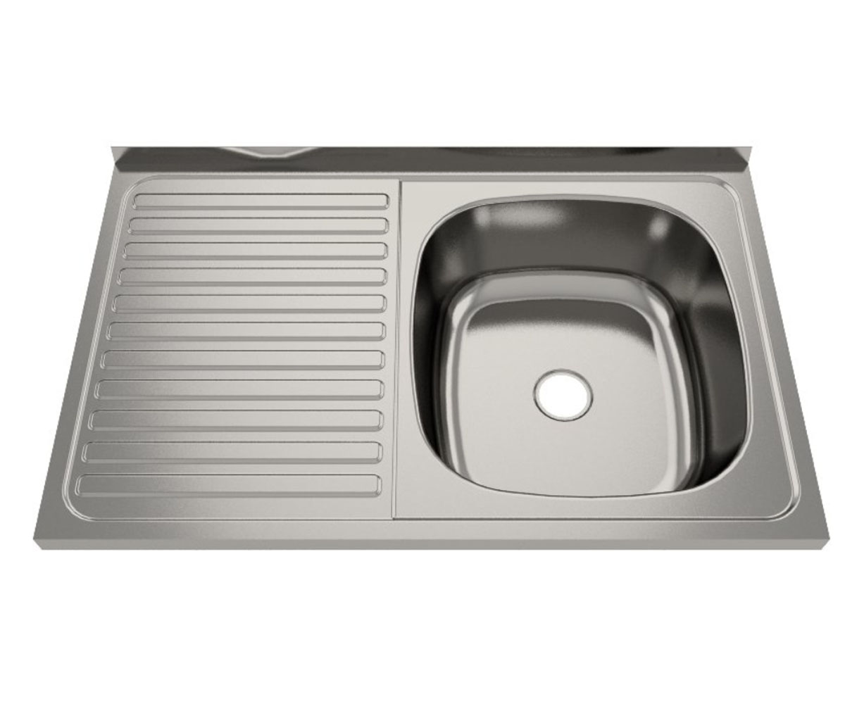 Кухонна мийка UKINOX  LUM 800.500.6C R LUM 800.500.6C R