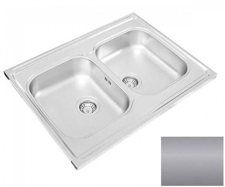 Кухонна мийка UKINOX  STM 800.600 20 GT 6K STM 800.600 20 GT 6K