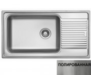 Раковина з крилом UKINOX  WIND P 915.500 GT 8K