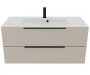 Тумба з раковиною 100 см UNIT BE COLOR BE COLOR BEIGE RAY 1000
