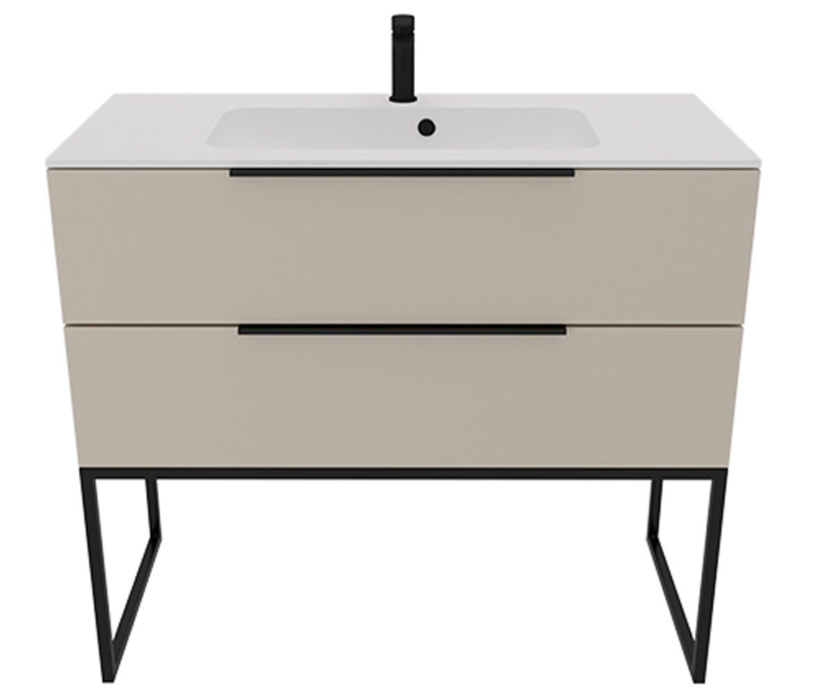 Тумба з умивальником 100 см  BEIGE RAY N 1000 UNIT BE COLOR BE COLOR BEIGE RAY 1000 N BE COLOR BEIGE RAY 1000 N