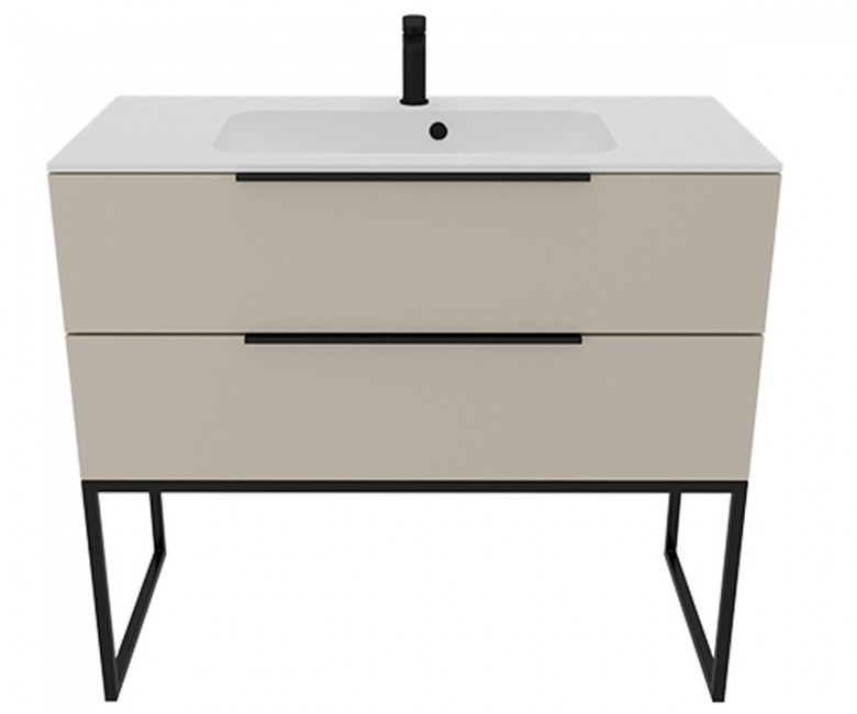 Тумба з умивальником 100 см  BEIGE RAY N 1000 UNIT BE COLOR BE COLOR BEIGE RAY 1000 N BE COLOR BEIGE RAY 1000 N