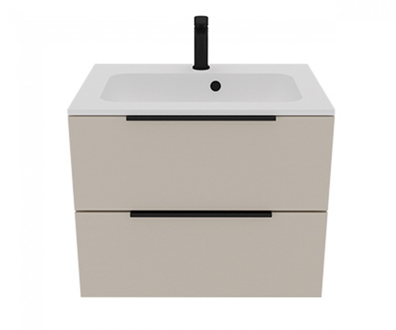 Тумба з раковиною 60 см UNIT BE COLOR BE COLOR BEIGE RAY 600 BE COLOR BEIGE RAY 600