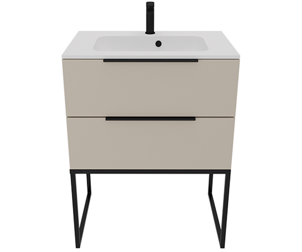 Тумба з умивальником 60 см  BEIGE RAY N 600 UNIT BE COLOR BE COLOR BEIGE RAY 600 N BE COLOR BEIGE RAY 600 N