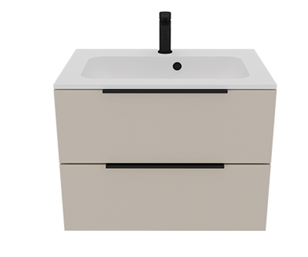 Тумба з раковиною 70 см UNIT BE COLOR BE COLOR BEIGE RAY 700 BE COLOR BEIGE RAY 700