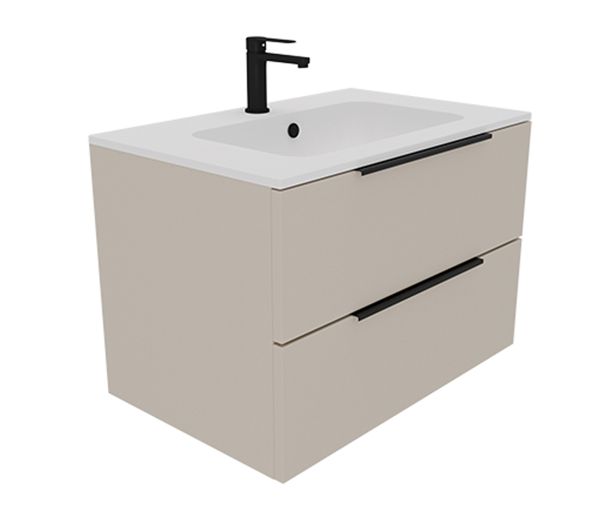Тумба с раковиной 70 см  BE COLOR BE COLOR BEIGE RAY 700:Фото 2