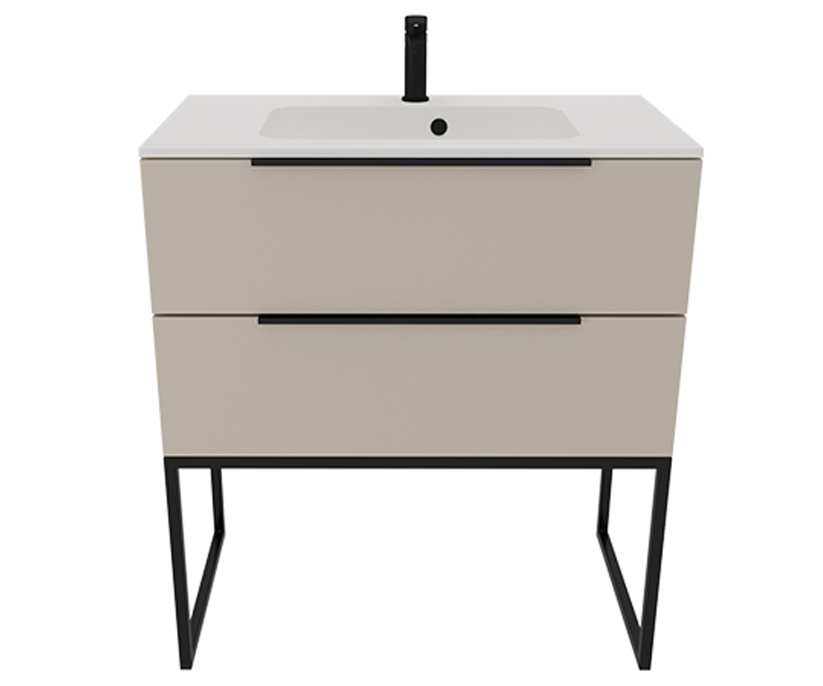 Тумба з умивальником 80 см  BEIGE RAY N 800 UNIT BE COLOR BE COLOR BEIGE RAY 800 N BE COLOR BEIGE RAY 800 N