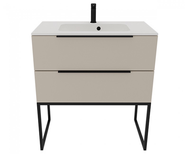 Тумба з умивальником 80 см  BEIGE RAY N 800 UNIT BE COLOR BE COLOR BEIGE RAY 800 N BE COLOR BEIGE RAY 800 N