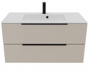 Тумба з раковиною 90 см UNIT BE COLOR BE COLOR BEIGE RAY 900