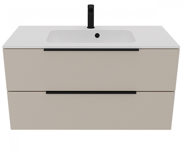 Тумба з раковиною 90 см UNIT BE COLOR BE COLOR BEIGE RAY 900 BE COLOR BEIGE RAY 900
