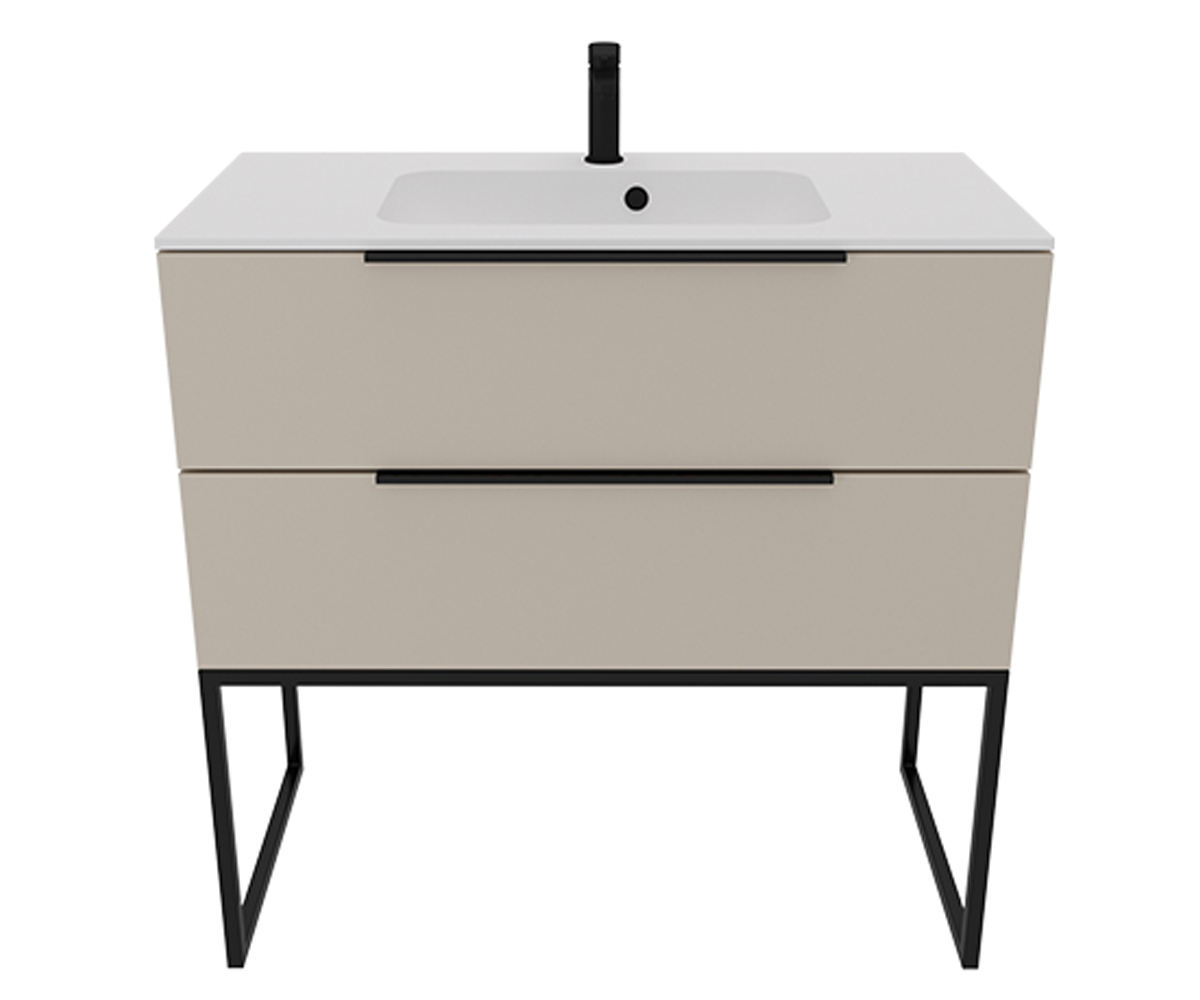 Тумба з умивальником 90 см  BEIGE RAY N 900 UNIT BE COLOR BE COLOR BEIGE RAY 900 N BE COLOR BEIGE RAY 900 N