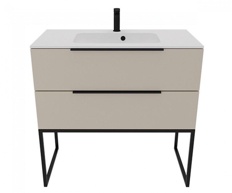 Тумба з умивальником 90 см  BEIGE RAY N 900 UNIT BE COLOR BE COLOR BEIGE RAY 900 N BE COLOR BEIGE RAY 900 N
