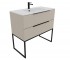 Тумба с умывальником 90 см  BE COLOR BE COLOR BEIGE RAY 900 N:Фото 2