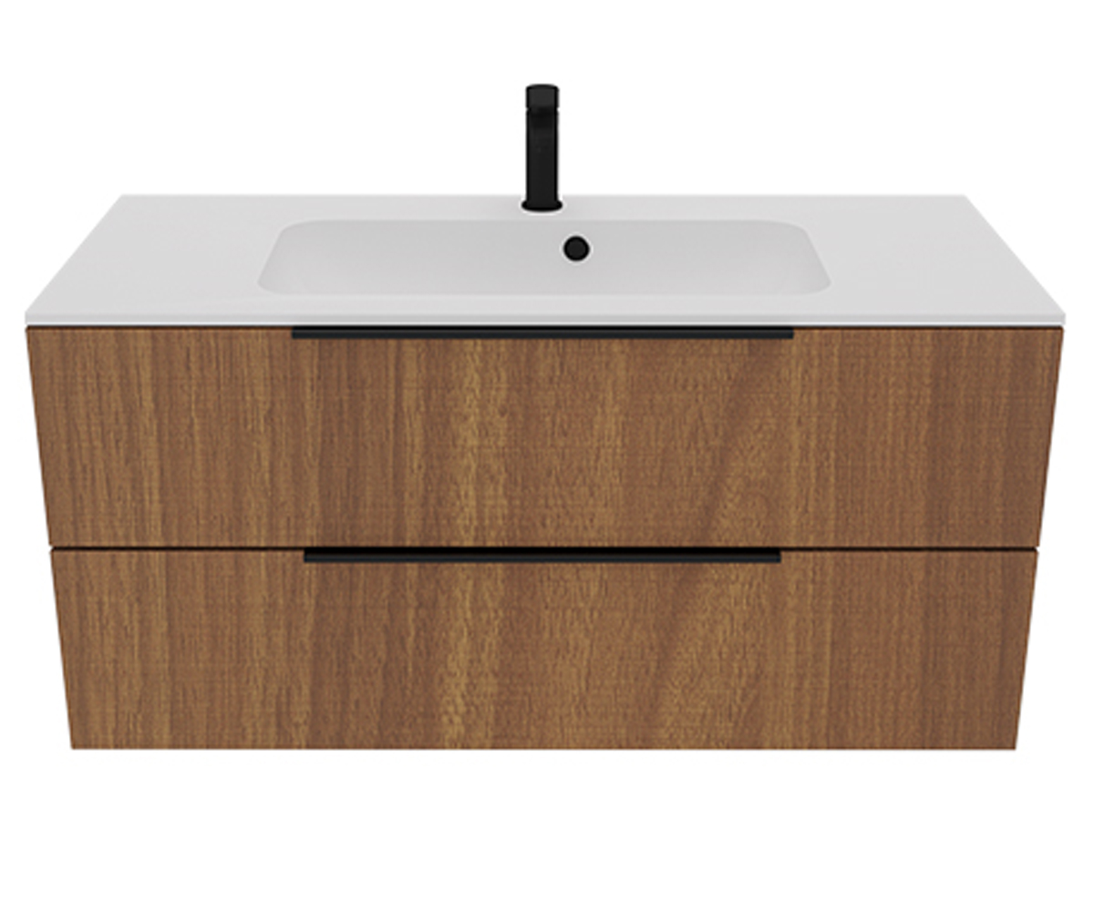Тумба з раковиною 100 см UNIT BE COLOR BE COLOR BRENDI OAK 1000 BE COLOR BRENDI OAK 1000