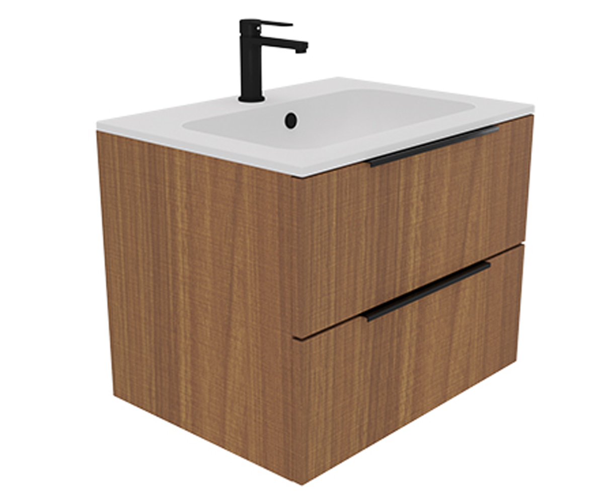 Тумба с раковиной 60 см  BE COLOR BE COLOR BRENDI OAK 600:Фото 2
