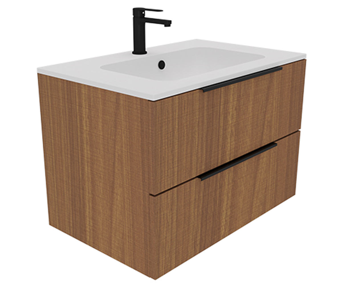 Тумба с раковиной 70 см  BE COLOR BE COLOR BRENDI OAK 700:Фото 2
