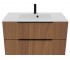 Тумба з раковиною 80 см UNIT BE COLOR BE COLOR BRENDI OAK 800 BE COLOR BRENDI OAK 800