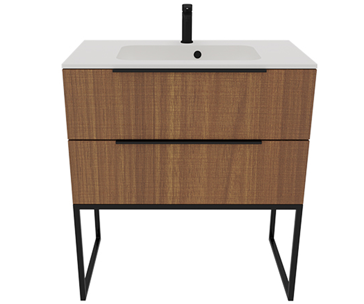 Тумба з умивальником 80 см  BRENDI OAK N 800 UNIT BE COLOR BE COLOR BRENDI OAK 800 N BE COLOR BRENDI OAK 800 N